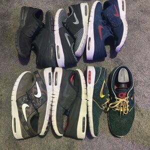 All Remaining size 10.5 Nike Stefan Janoskis Avail. Plus a Rare Gold/Silver pair